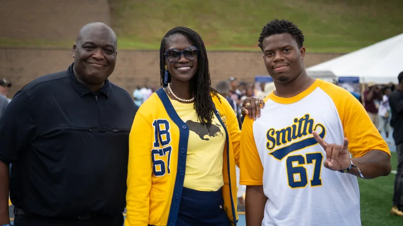 Smith 67 jerseys in the crowd